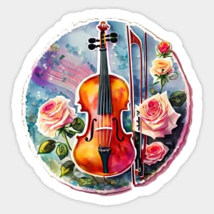 Violin Sonata Sticker